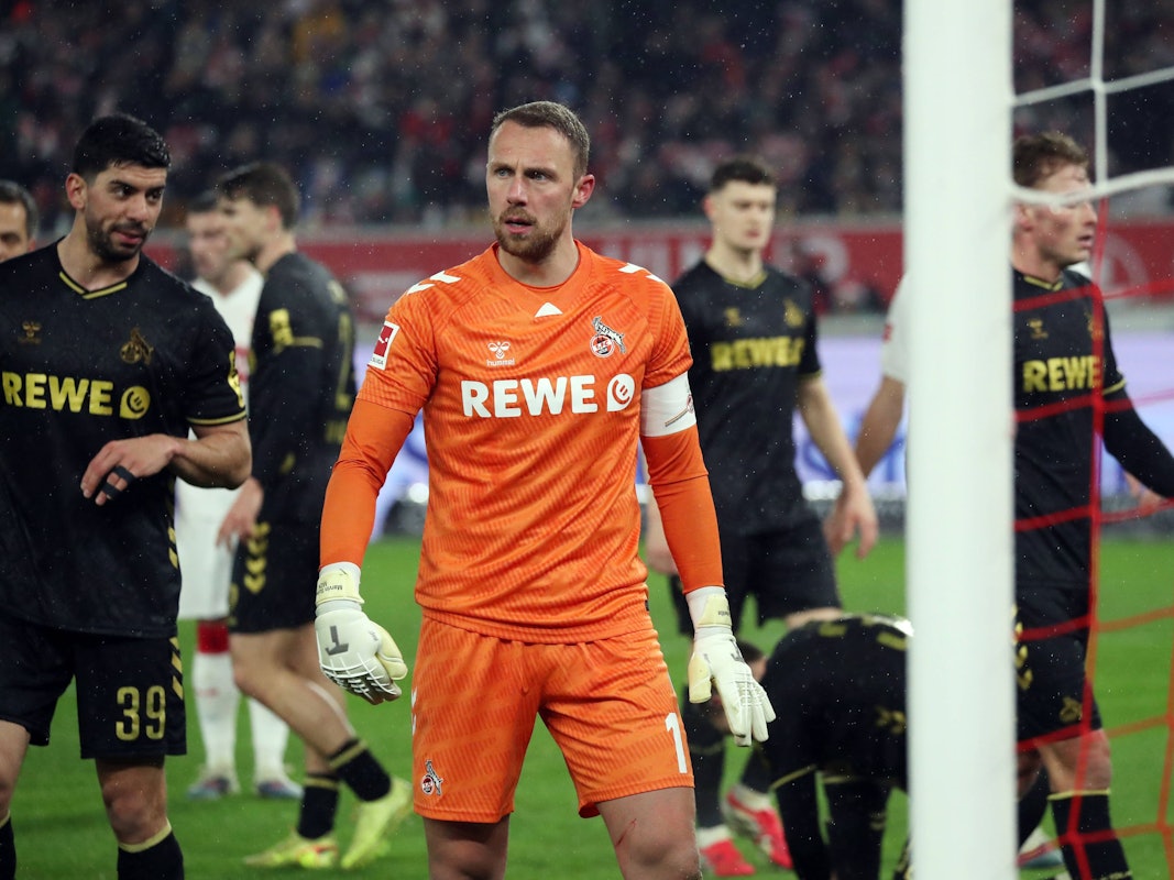 Marvin Schwäbe bei der Niederlage in Stuttgart.