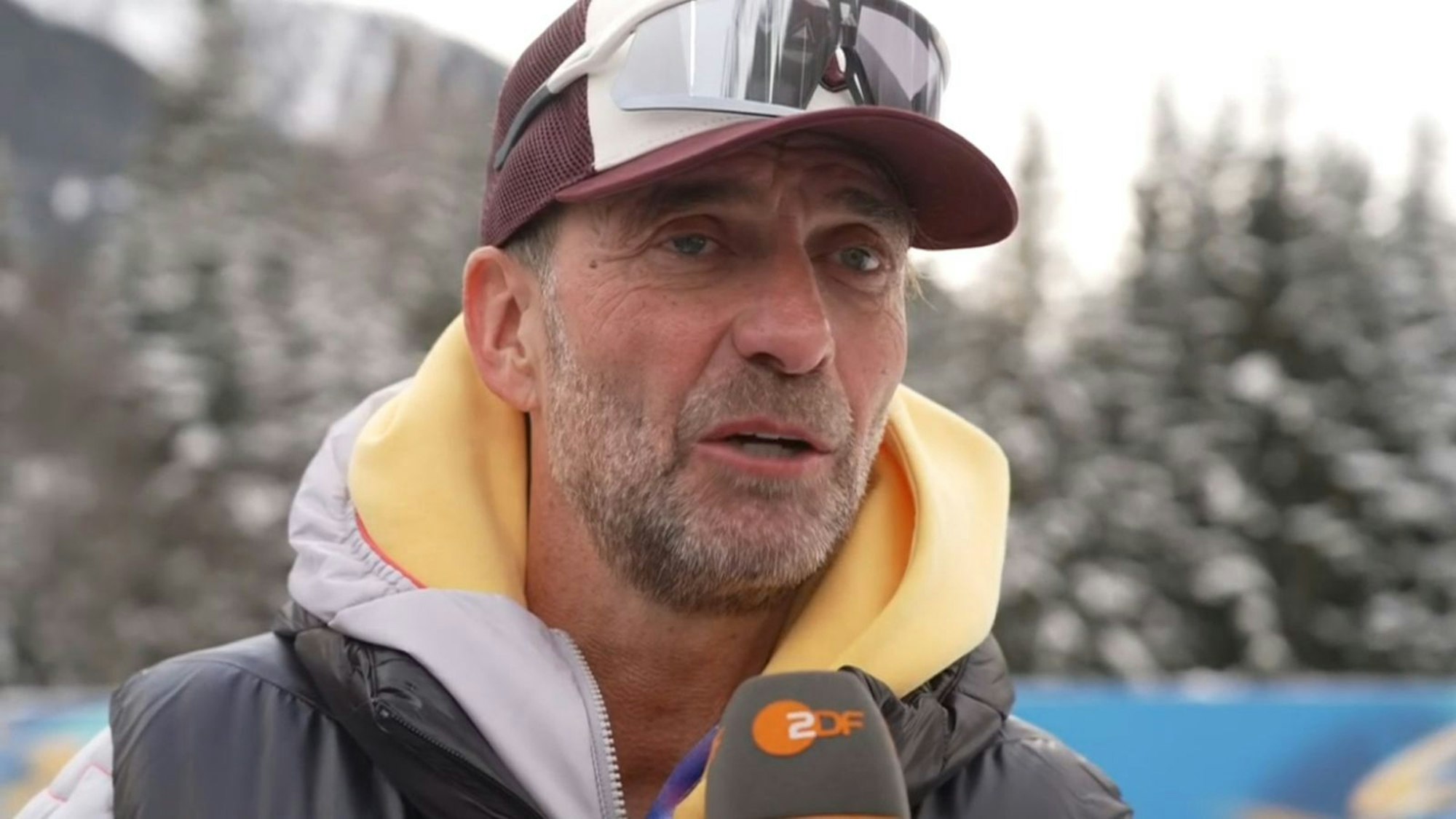 Kein Glücksbringer: Edelfan Jürgen Klopp. (Bild: ZDF)