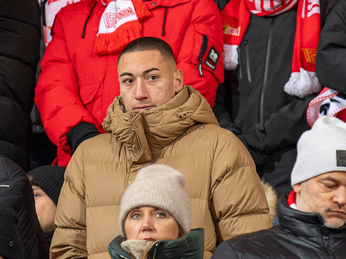 Marin Ljubicic steht auf der Tribüne bei Union Berlin.