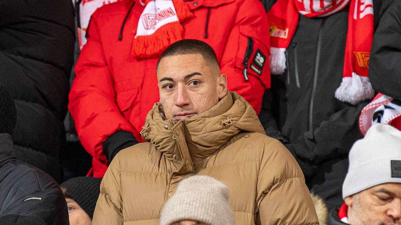 Marin Ljubicic steht auf der Tribüne bei Union Berlin.