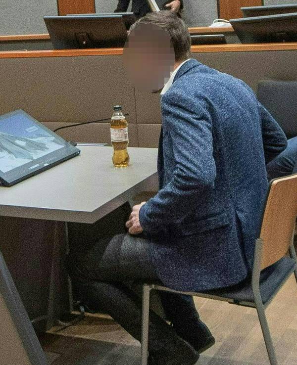 Der Angeklagte im Gerichtssaal. Am Donnerstag wurde das Urteil gesprochen.