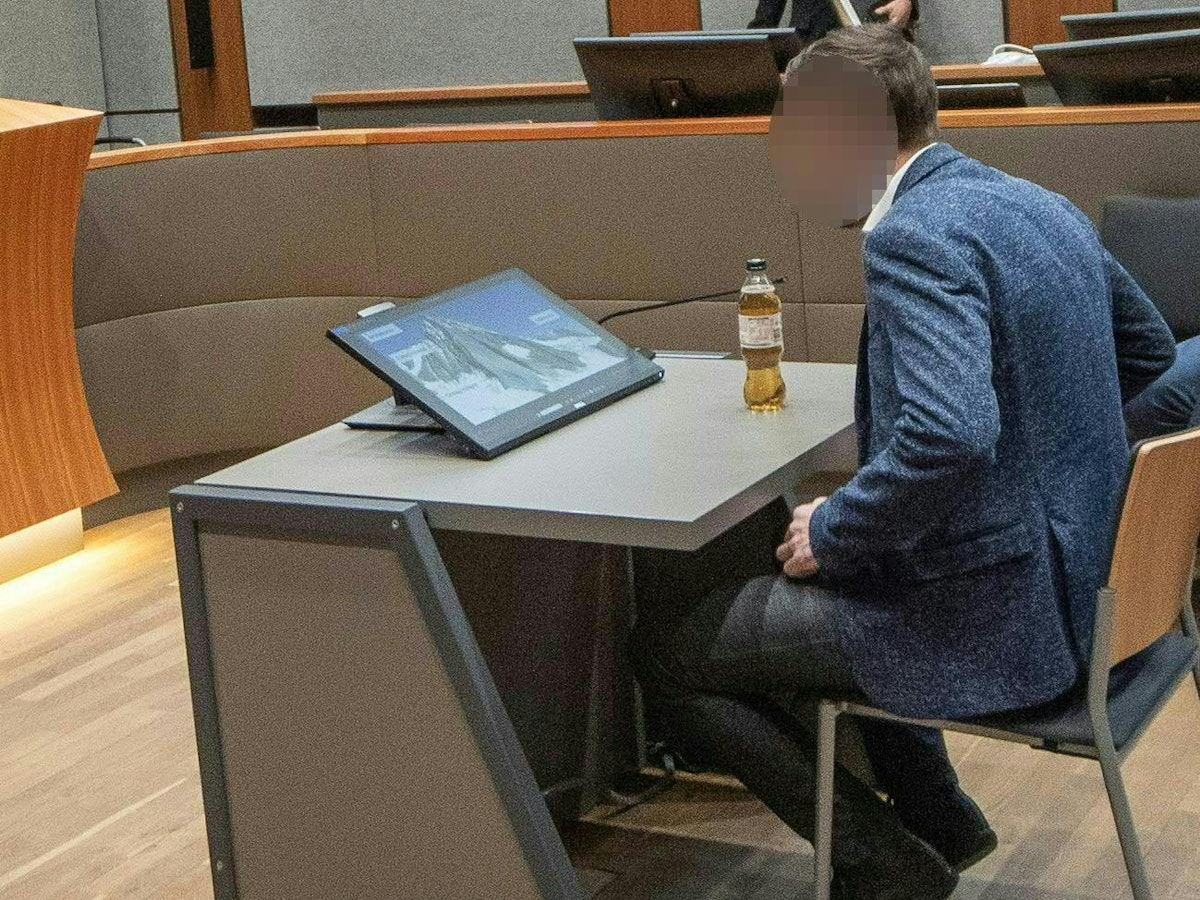 Der Angeklagte im Gerichtssaal. Am Donnerstag wurde das Urteil gesprochen.