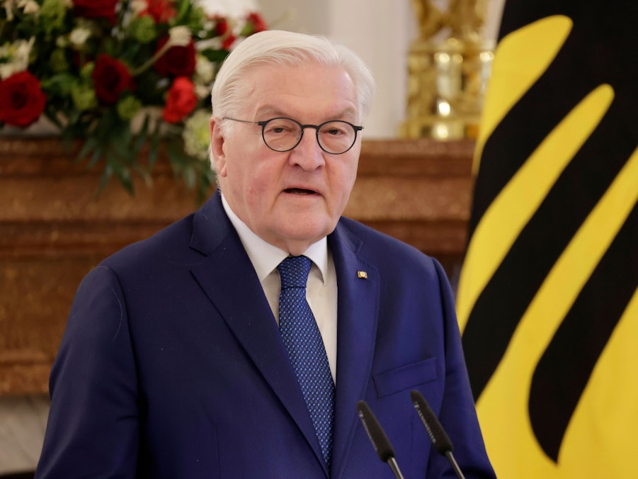 Frank-Walter Steinmeier spricht.