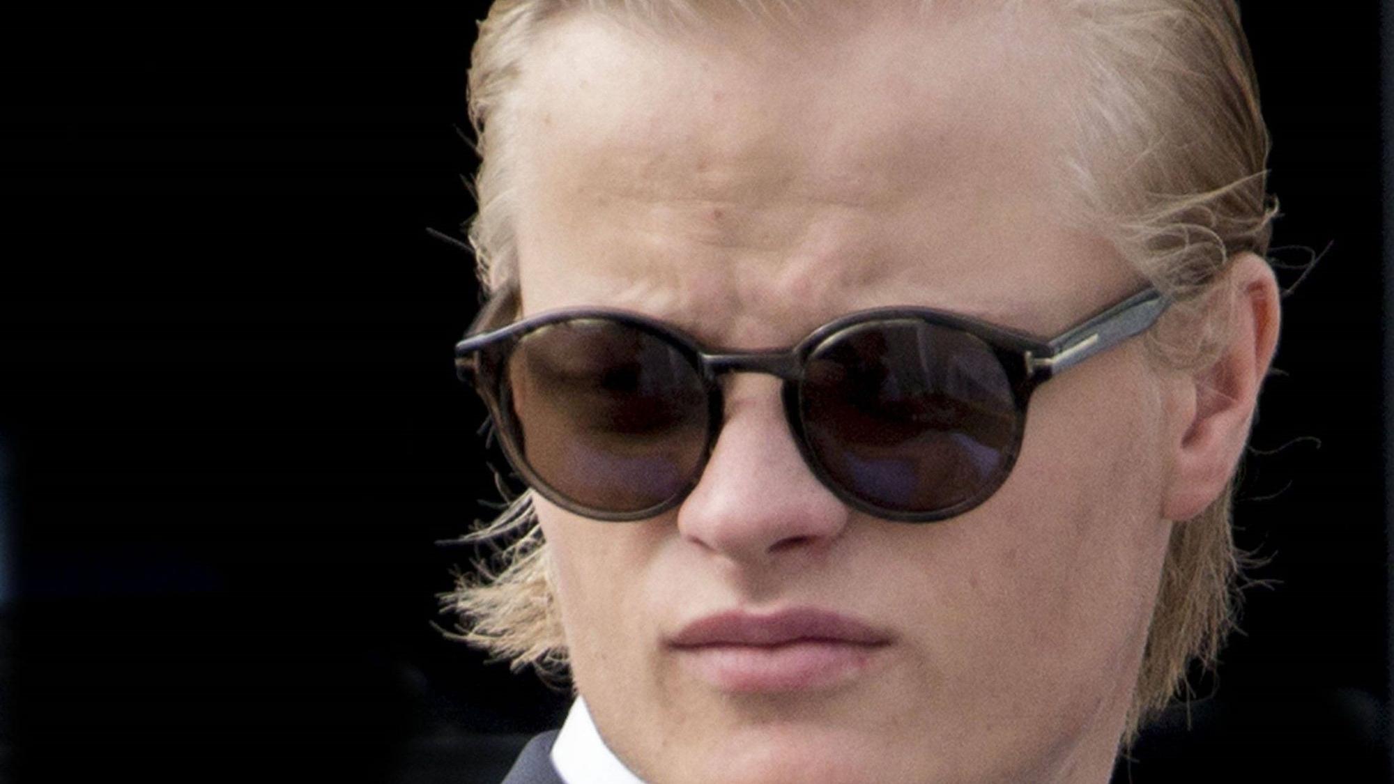 Marius Borg Høiby mit Sonnenbrille.