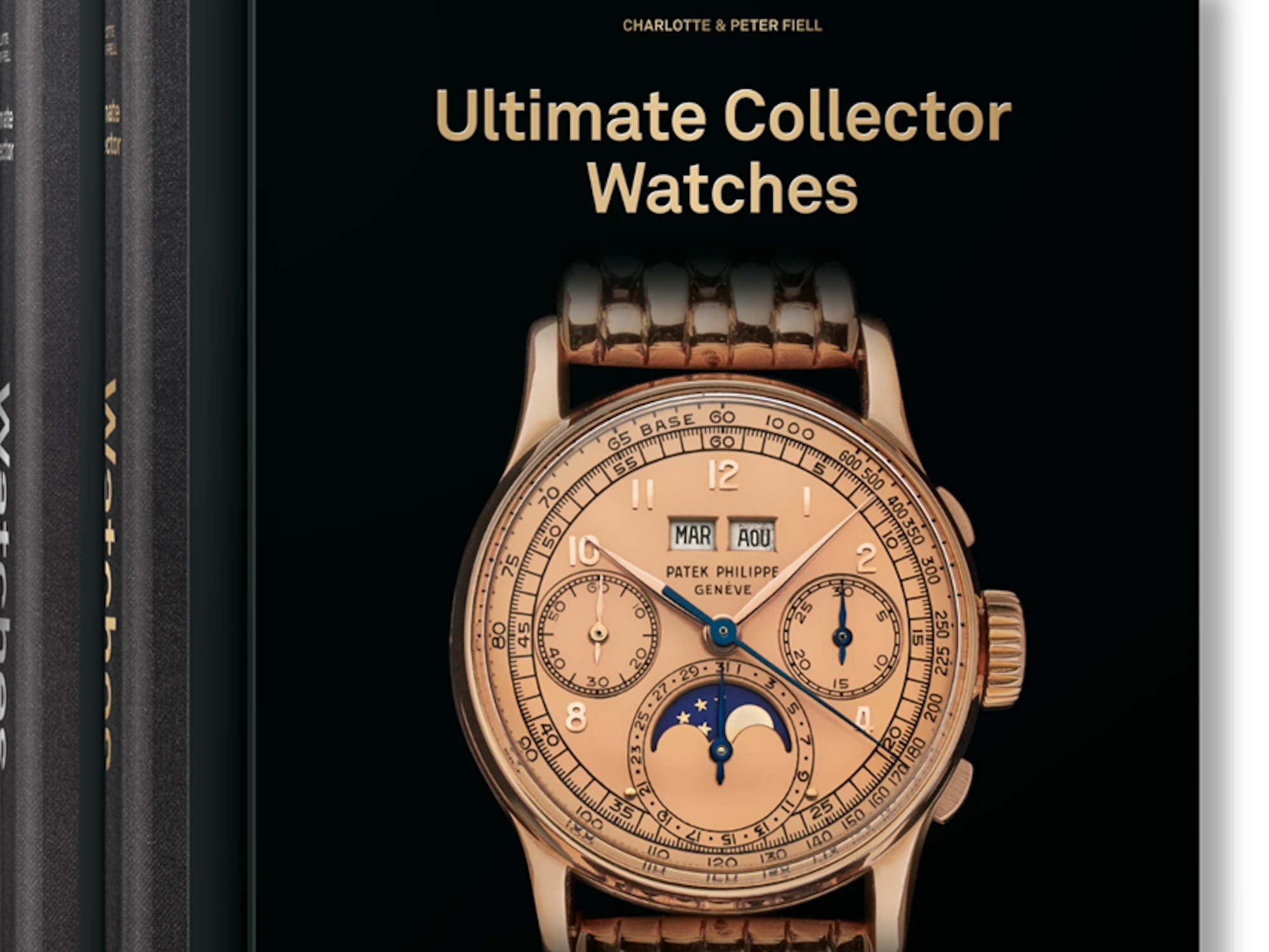 Das Cover eines großen Bildbandes über Uhren