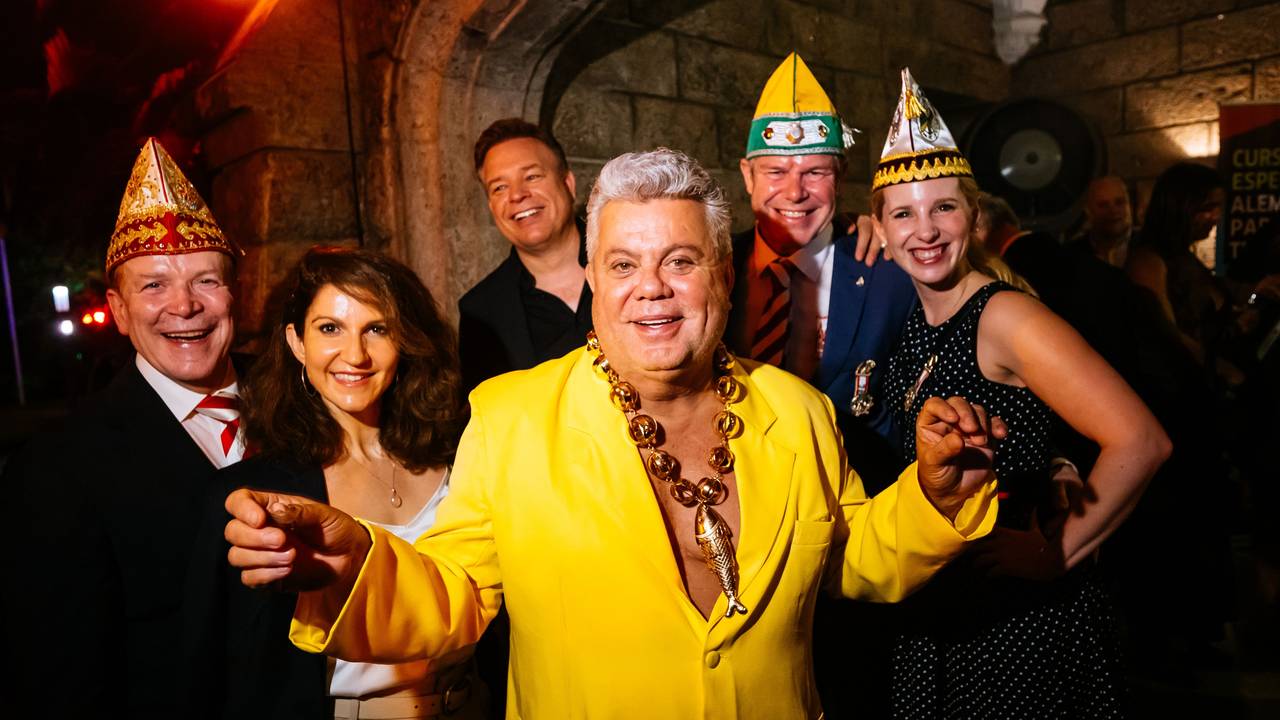 Milton Cunha trifft die Kölner Karnevalisten.