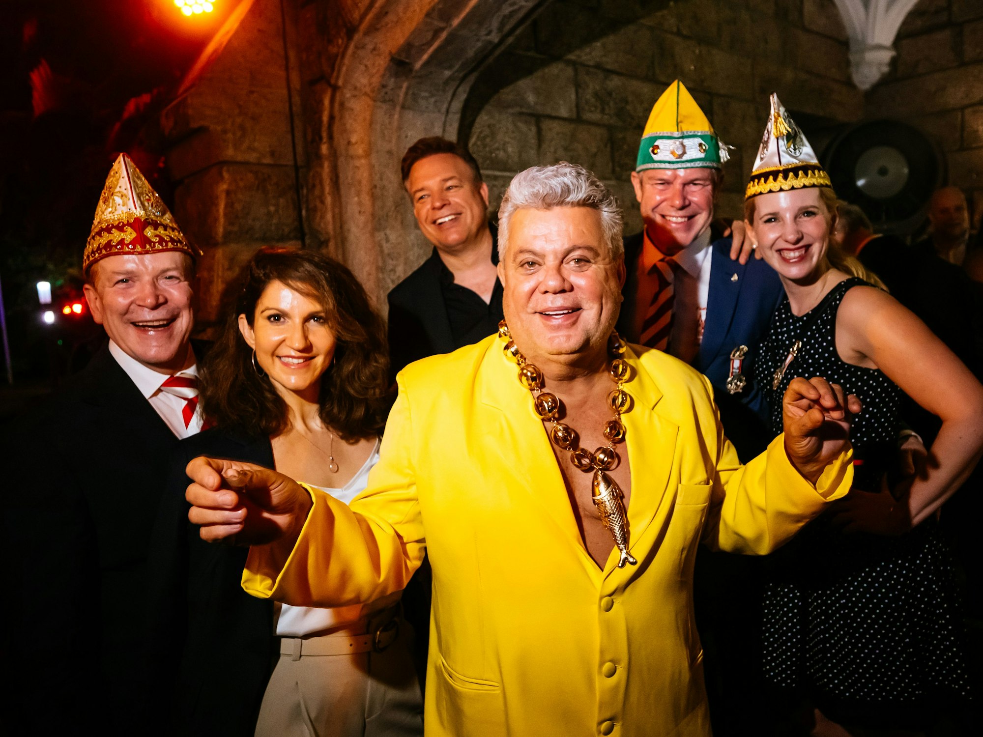 Milton Cunha trifft die Kölner Karnevalisten.