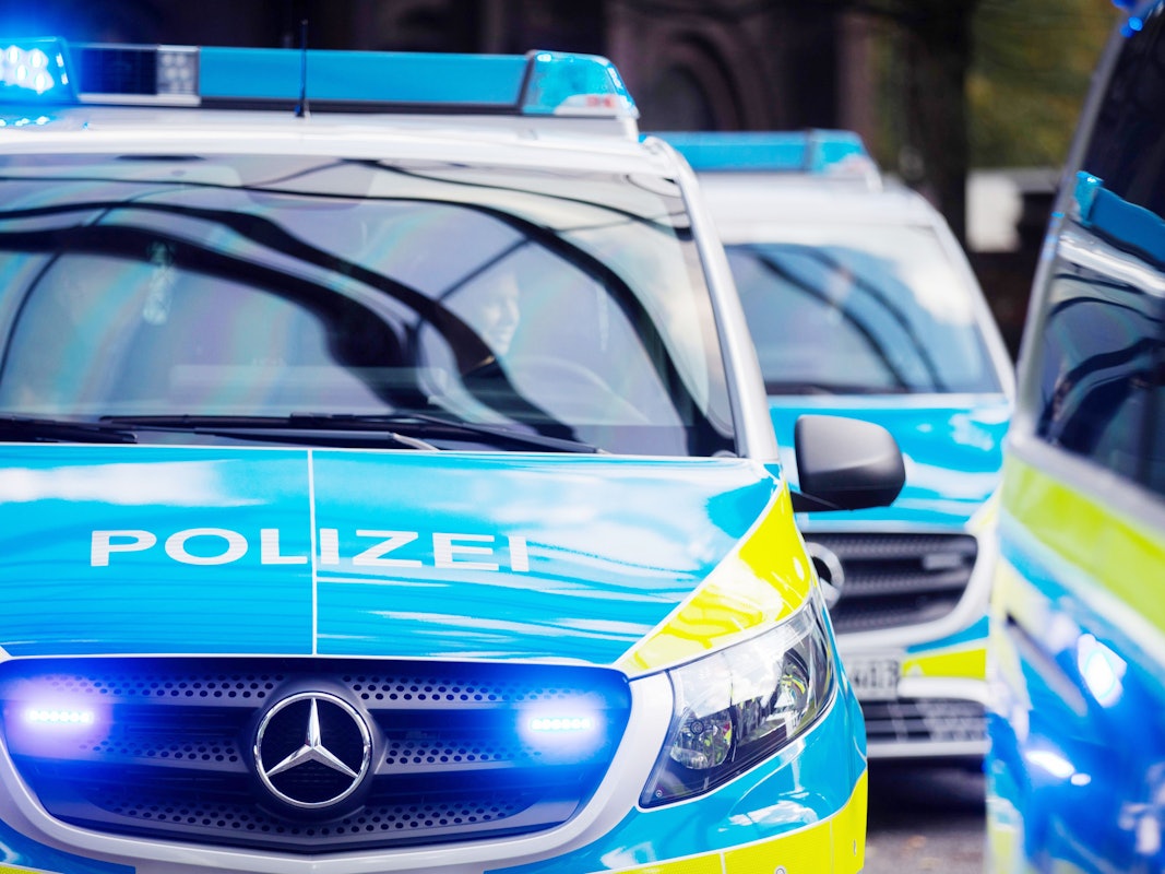 Streifenwagen der Polizei (Symbolbild).