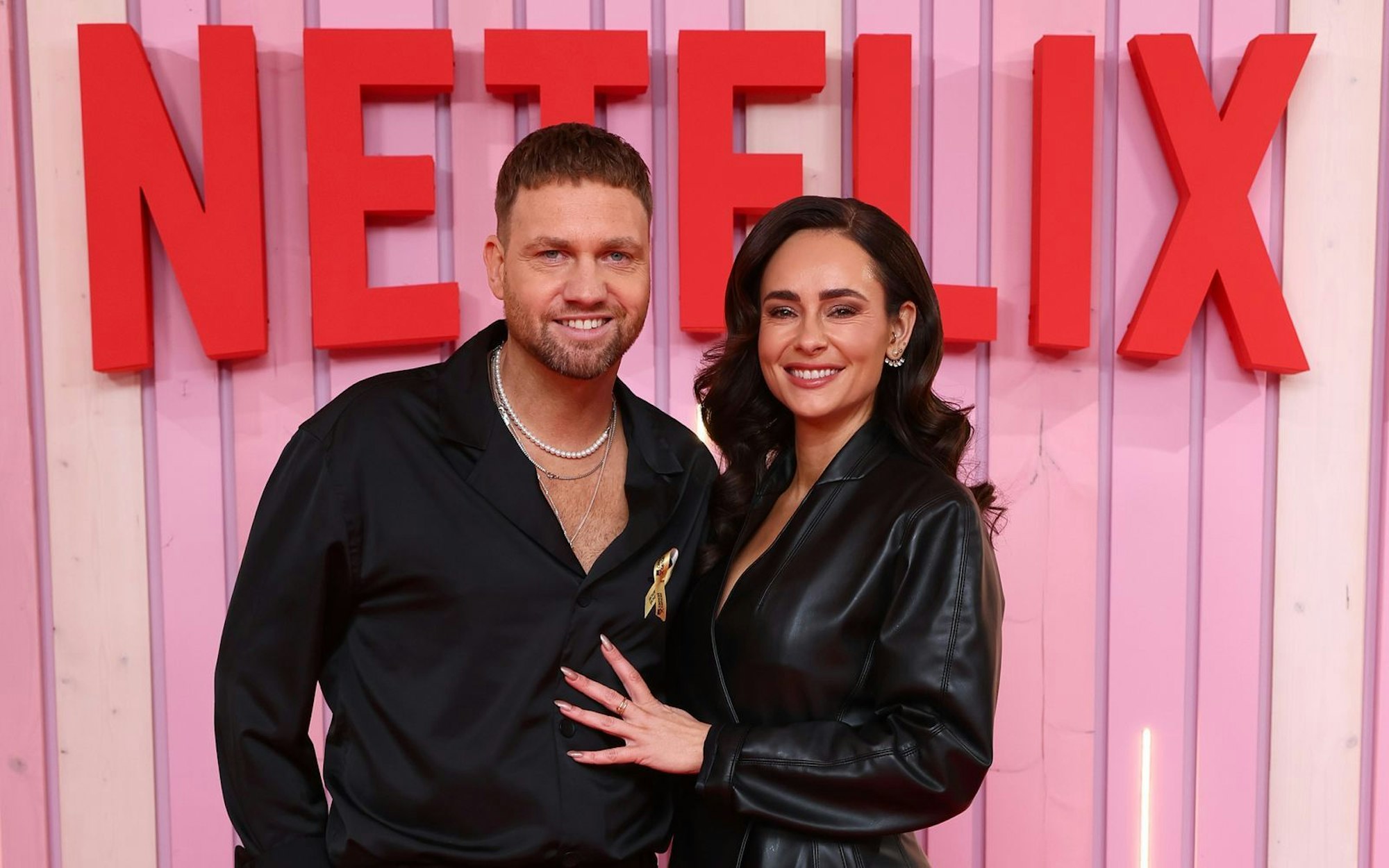 Konstantin und Jessica Streifling lernten sich bei einer Netflix-Show kennen. (Bild: 2025 Getty Images/Sebastian Reuter)