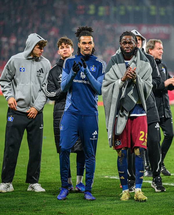 Damion Downs sucht beim Hamburger SV nach seiner Form. Bislang war der 21-Jährige noch nicht an einem Tor der Hanseaten beteiligt.