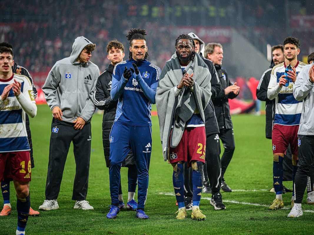 Damion Downs sucht beim Hamburger SV nach seiner Form. Bislang war der 21-Jährige noch nicht an einem Tor der Hanseaten beteiligt.