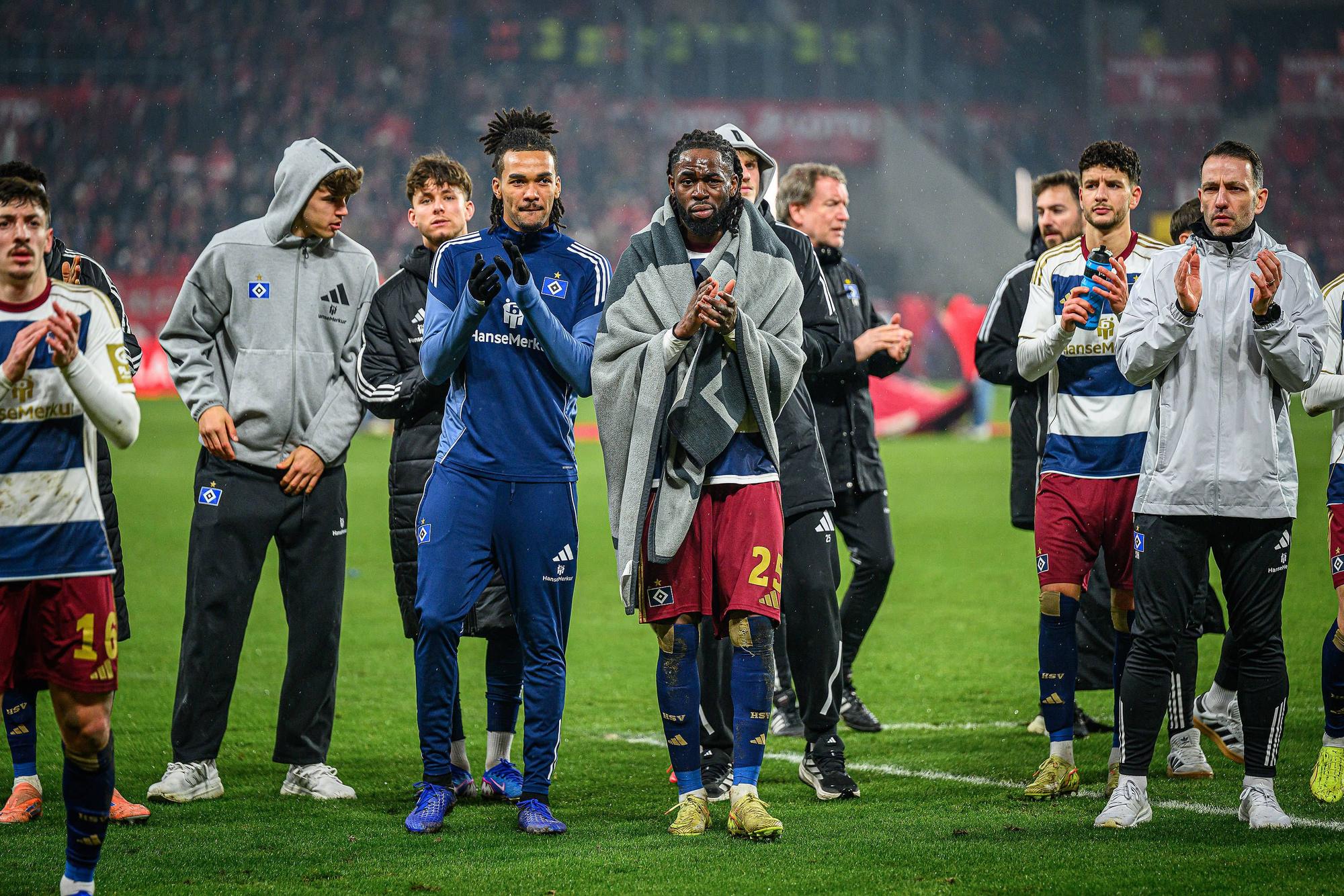 Damion Downs sucht beim Hamburger SV nach seiner Form. Bislang war der 21-Jährige noch nicht an einem Tor der Hanseaten beteiligt.