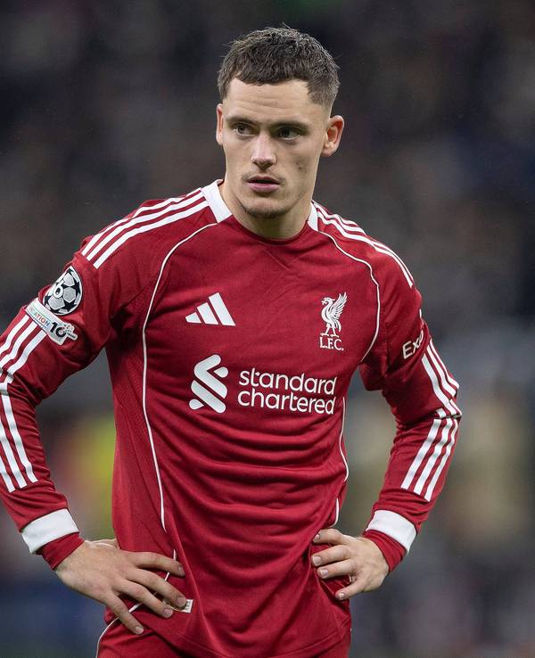 Florian Wirtz im Dress des FC Liverpool