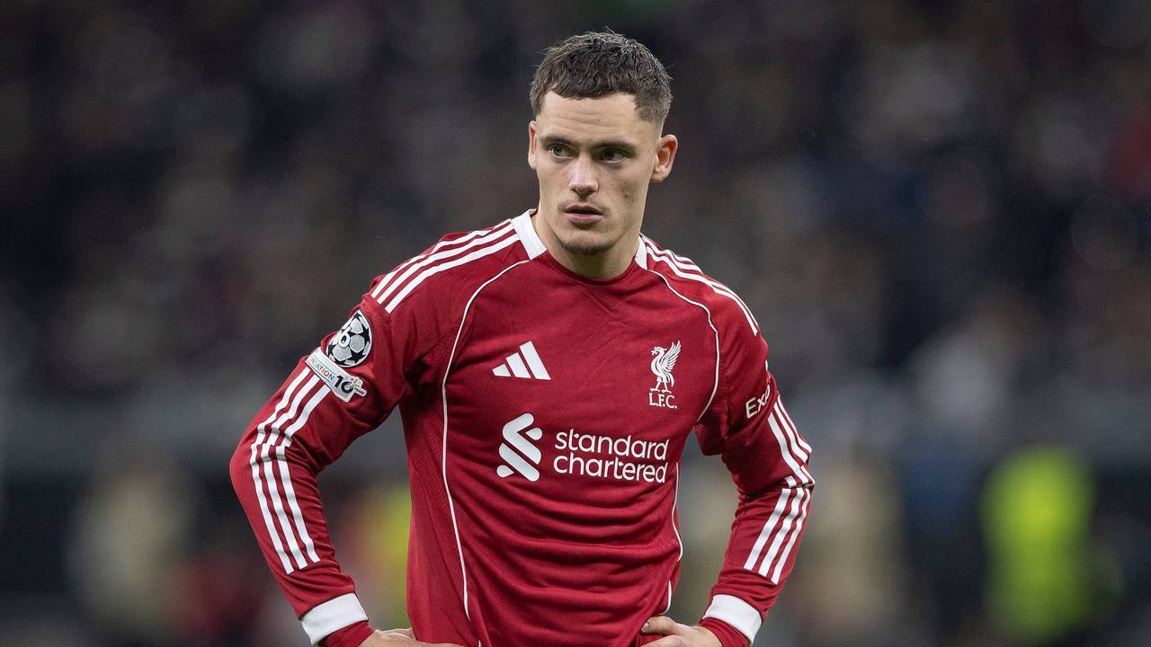 Florian Wirtz im Dress des FC Liverpool