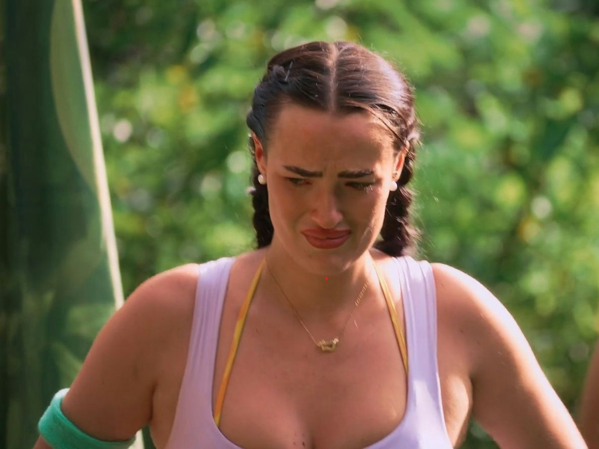 Paulina Ljubas musste das Team wechseln - und fand das ganz und gar nicht gut. (Bild: RTL)