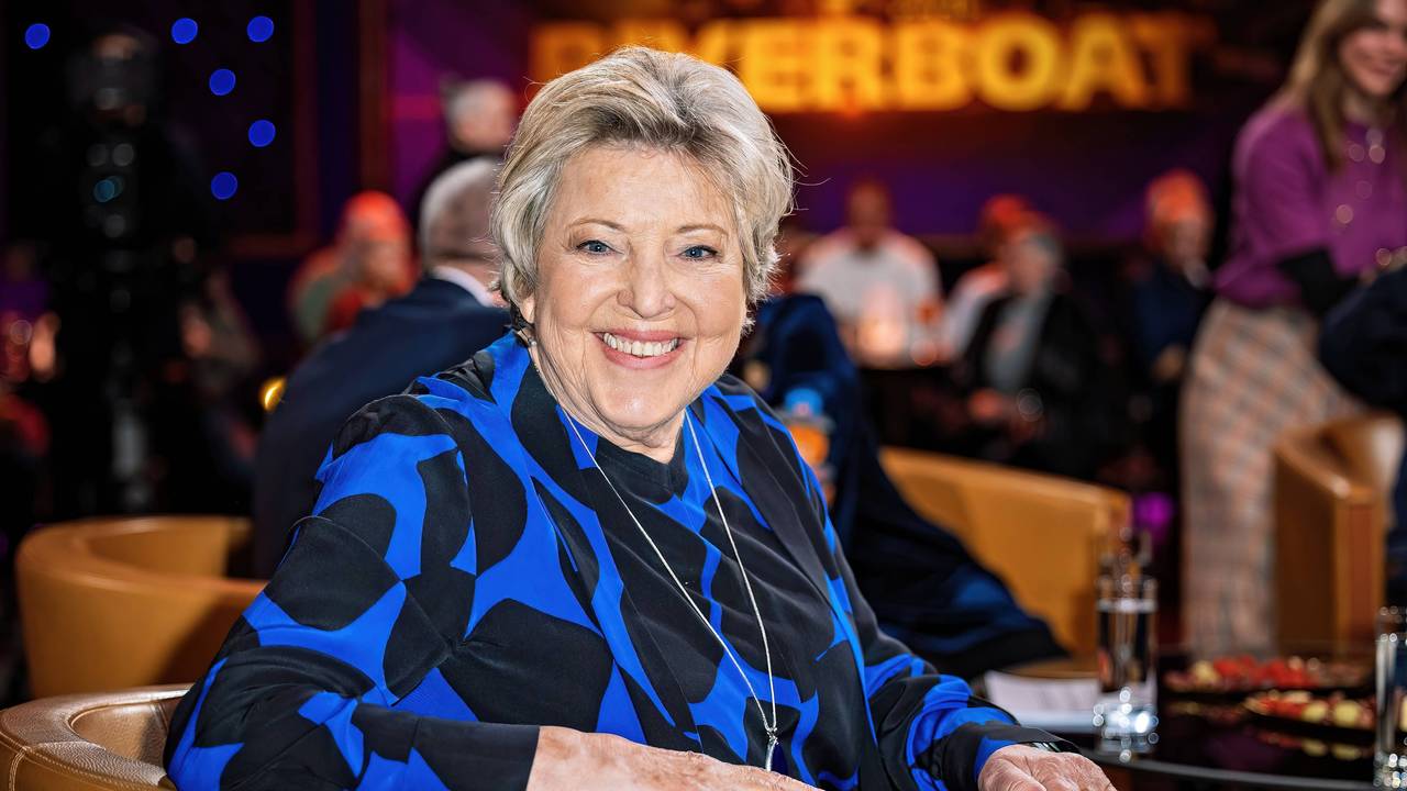 Marie-Luise Marjan in der Talkshow ‚Riverboat‘.