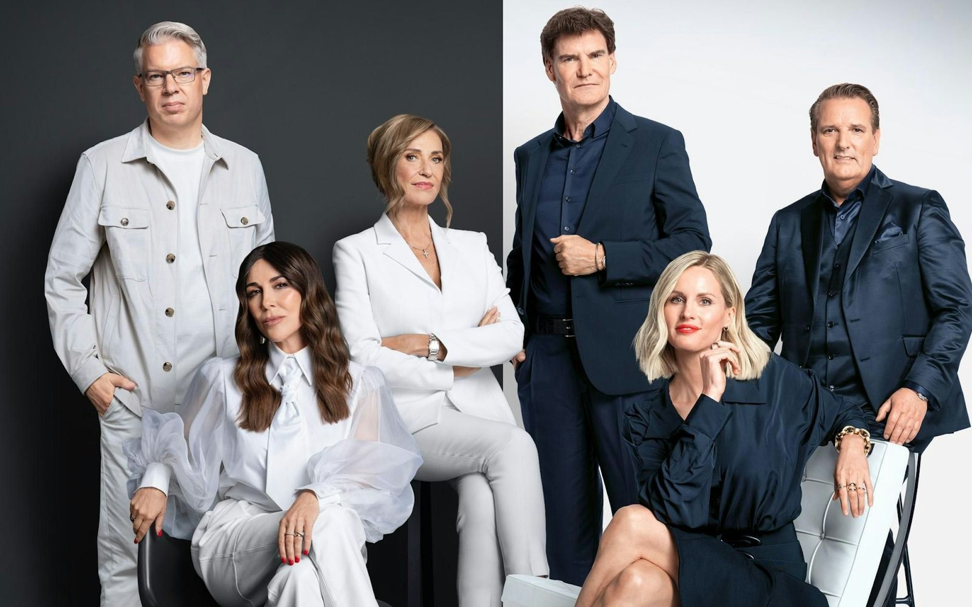 Ab Montag, 23. Februar, kämpfen die Investoren der VOX-Gründershow „Die Höhle der Löwen“ wieder um die vielversprechendsten Start-ups. Von links: Frank Thelen, Judith Williams, Dagmar Wöhrl, Carsten Maschmeyer, Janna Ensthaler und Ralf Dümmel
(Bild: RTL / Boris Breuer)