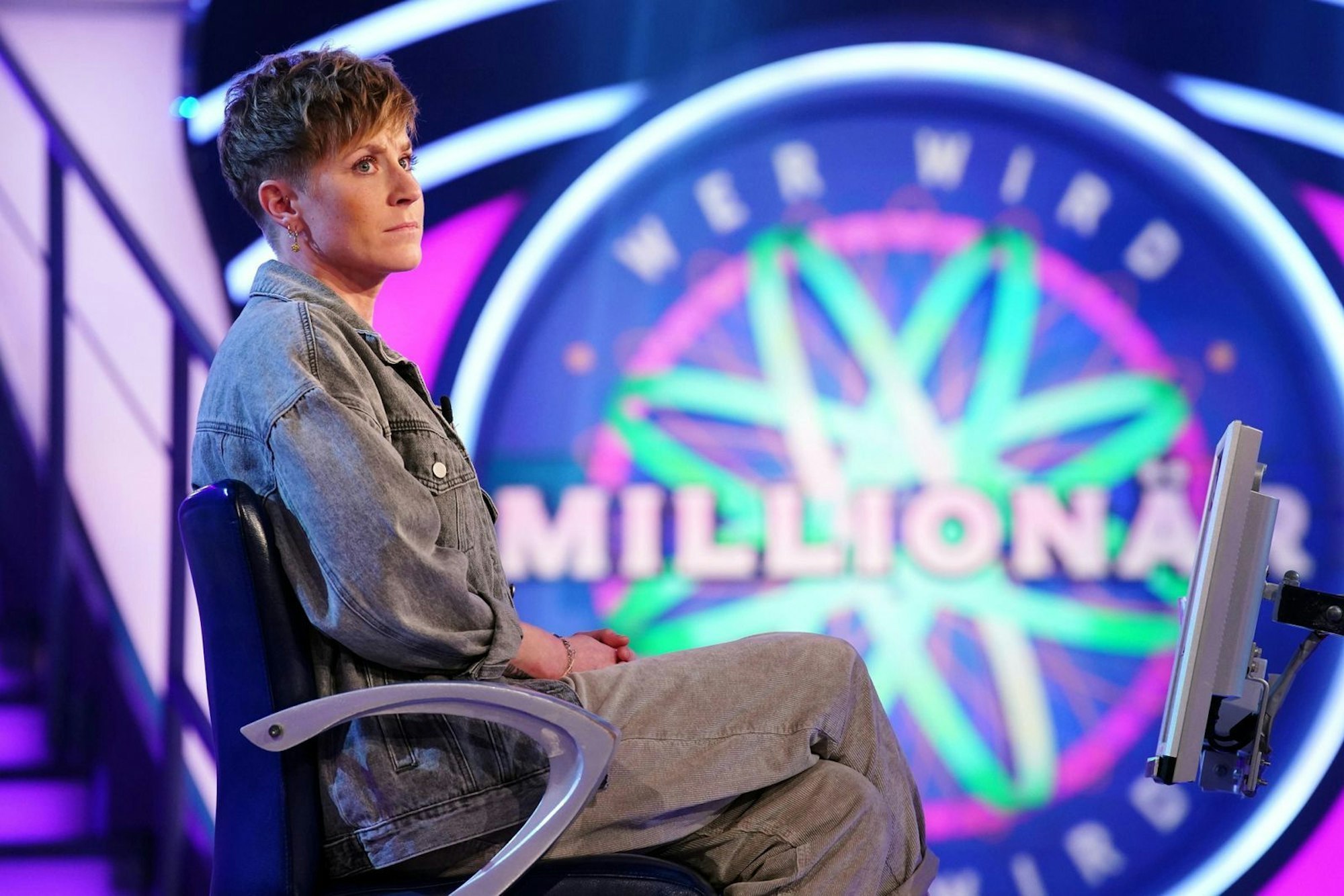 Nadine Christmann aus Bocholt darf kommenden Montag um 2.000 Euro weiterspielen. (Bild: RTL / Stefan Gregorowius)