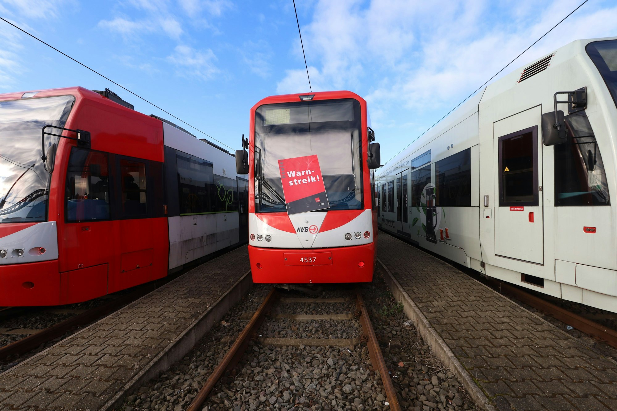 Der öffentliche Nahverkehr ist bereits im Januar in großen Teilen Nordrhein-Westfalens durch einen Warnstreik zum Erliegen gekommen, auch in Köln.