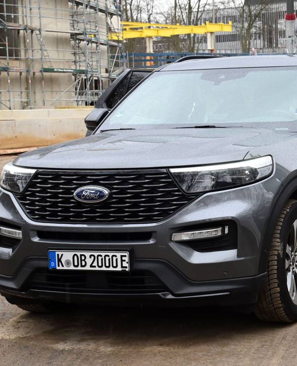 Der Dienstwagen von OB Torsten Burmester: ein Ford