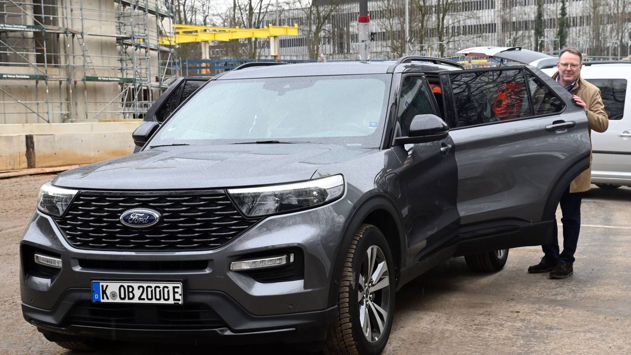 Der Dienstwagen von OB Torsten Burmester: ein Ford