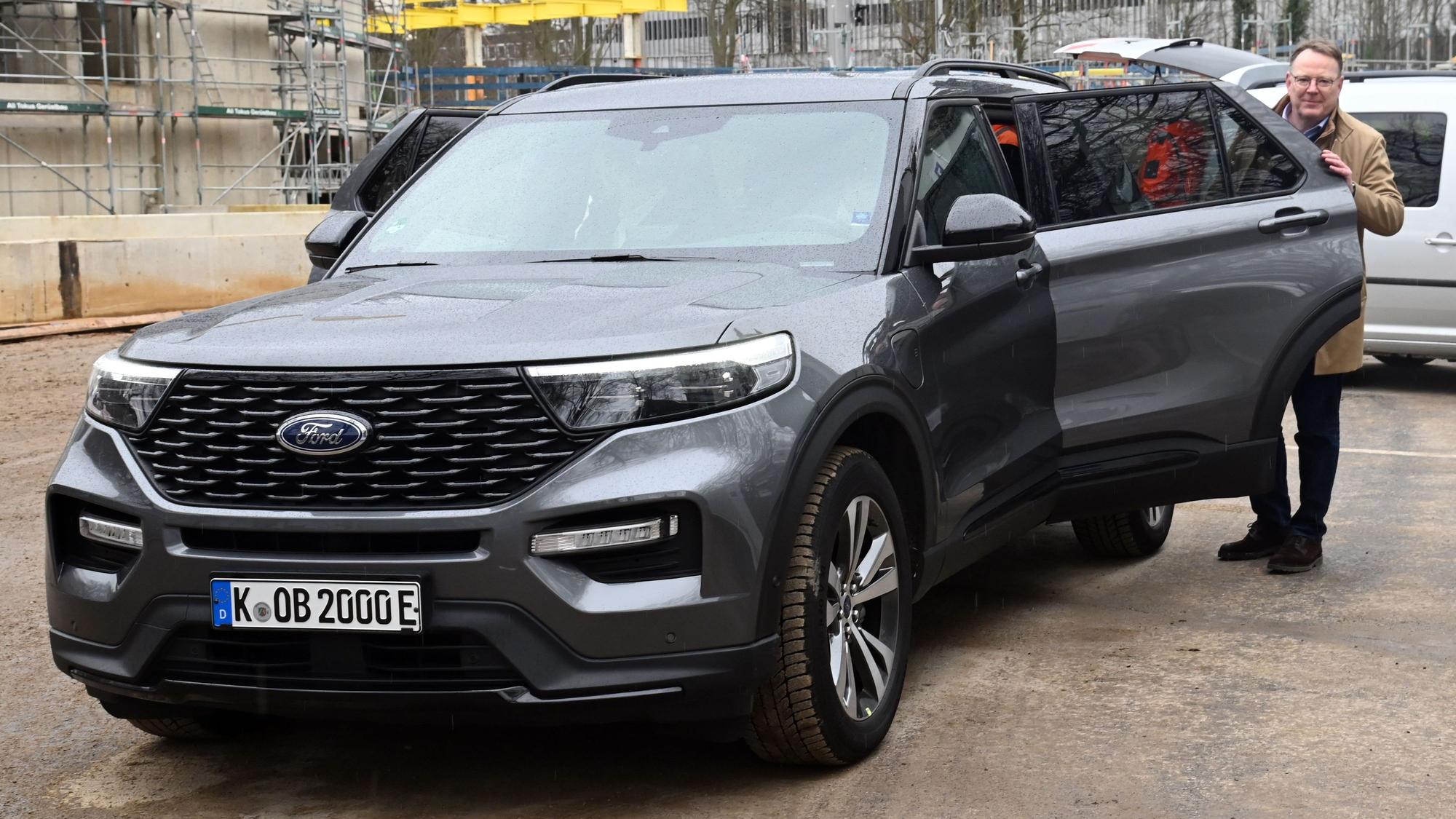 Der Dienstwagen von OB Torsten Burmester: ein Ford