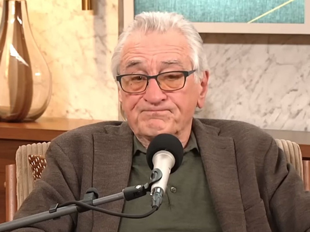 Trump spalte die USA: In einem US-Podcast wurde Oscar-Preisträger Robert De Niro höchst emotional. (Bild: Youtube / MSNOW)
