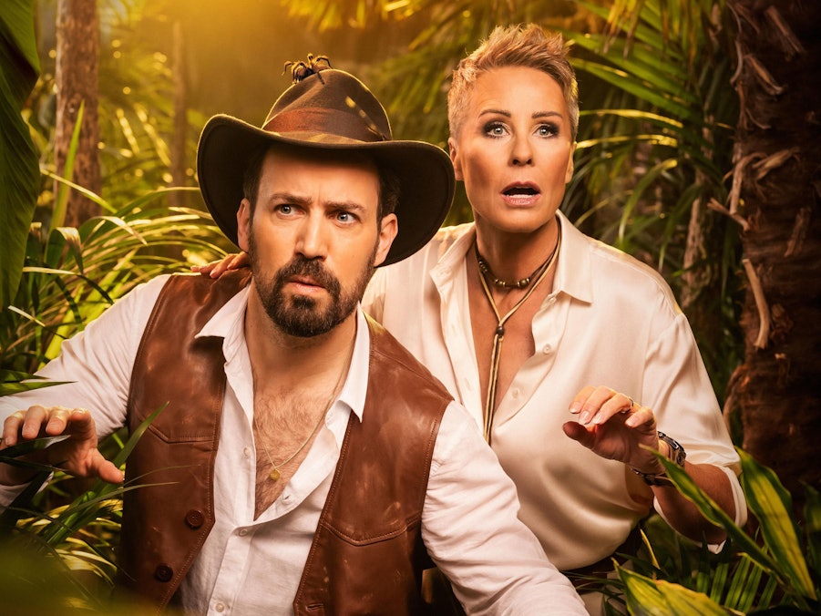 Sonja Zietlow und Jan Köppen moderieren das RTL-Dschungelcamp.