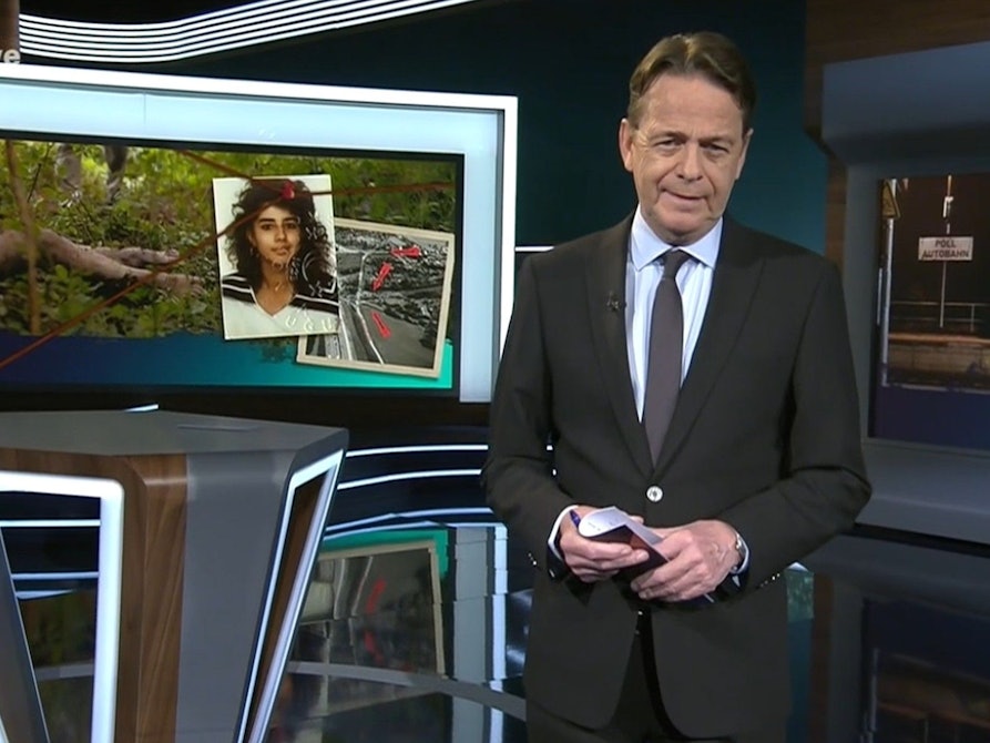 Moderator Rudi Cerne „Aktenzeichen XY ...ungelöst“ informierte über den Mord an der Kölnerin Seckin Caglar.
