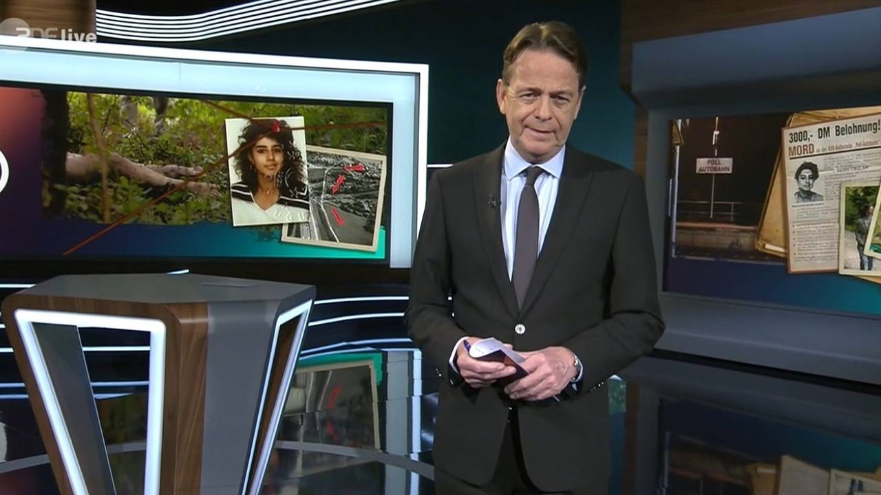 Moderator Rudi Cerne „Aktenzeichen XY ...ungelöst“ informierte über den Mord an der Kölnerin Seckin Caglar.