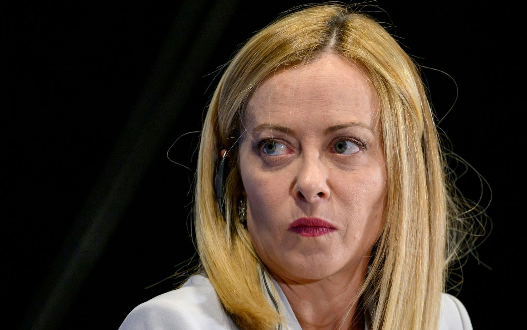 Seit 2022 ist Giorgia Meloni die erste weibliche und rechtspopulistische Ministerpräsidentin Italiens. (Bild: 2025 Getty Images/Antonio Masiello)