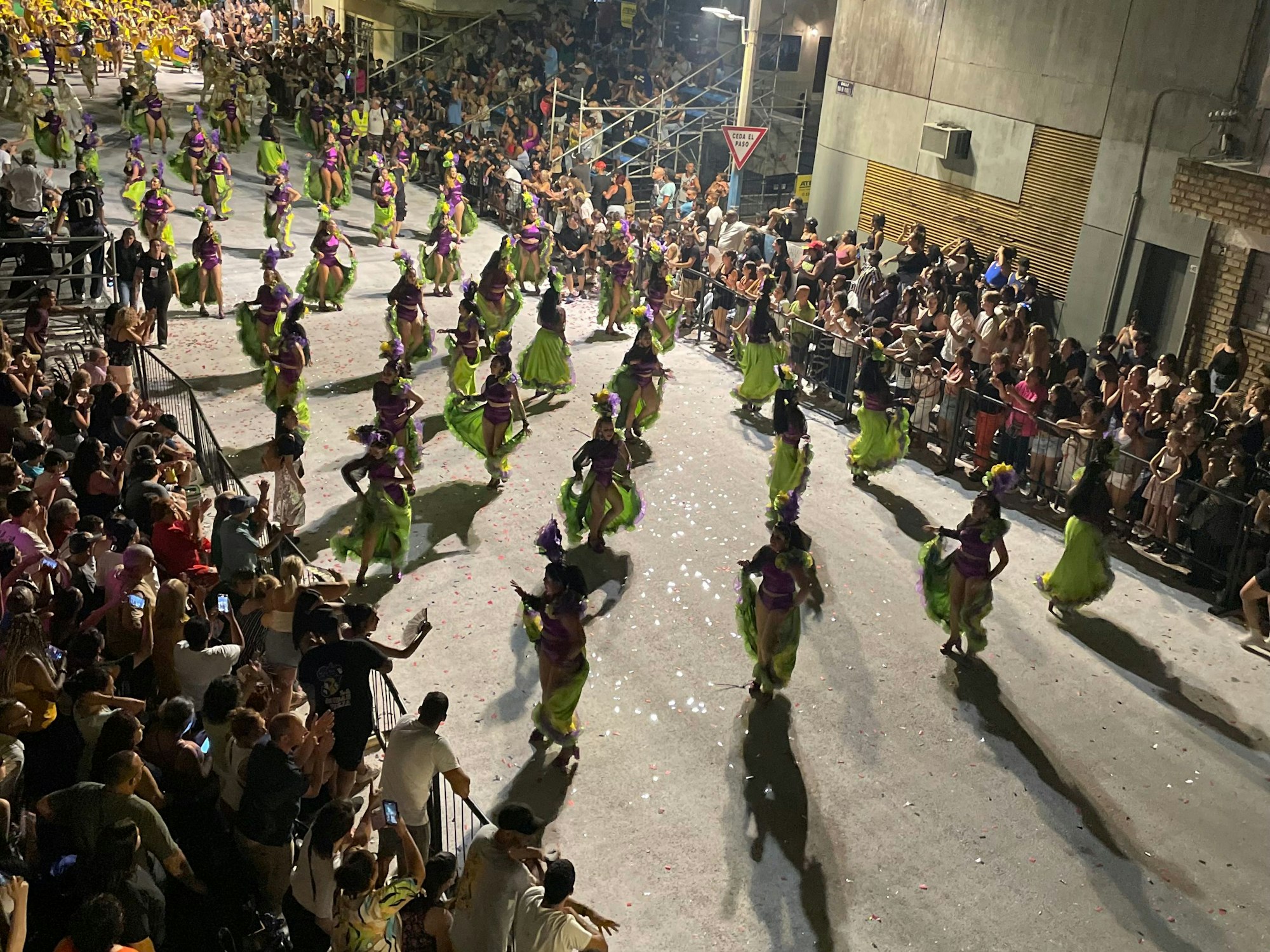 Karneval in Montevideo – die uruguayische Karnevalssaison dauert 40 Tage.