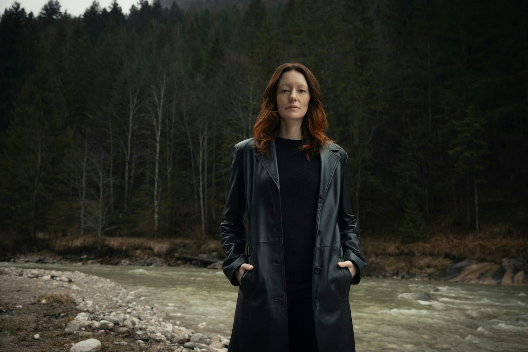 Als Kind war Lavinia Wilson häufig in Garmisch bei ihren Großeltern. Für sie war der Drehort ein Grund, in der neuen Krimireihe mitzuspielen. (Bild: ZDF / Linda Gschwentner)