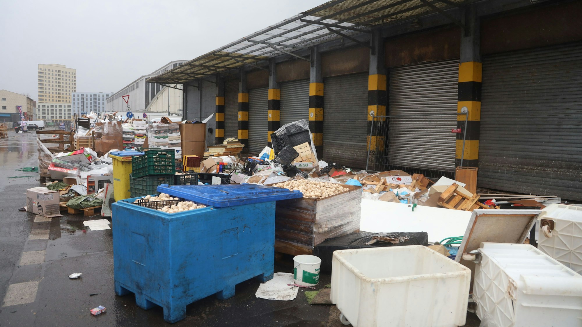 Der ehemalige Großmarkt in Raderberg
