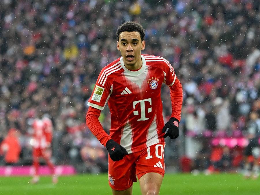 Jamal Musiala für den FC Bayern im Einsatz.