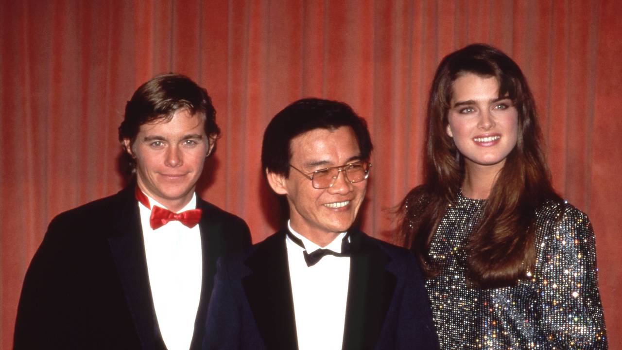 Christopher Atkins, Haing S. Ngor und Brooke Shields bei den Golden Globes