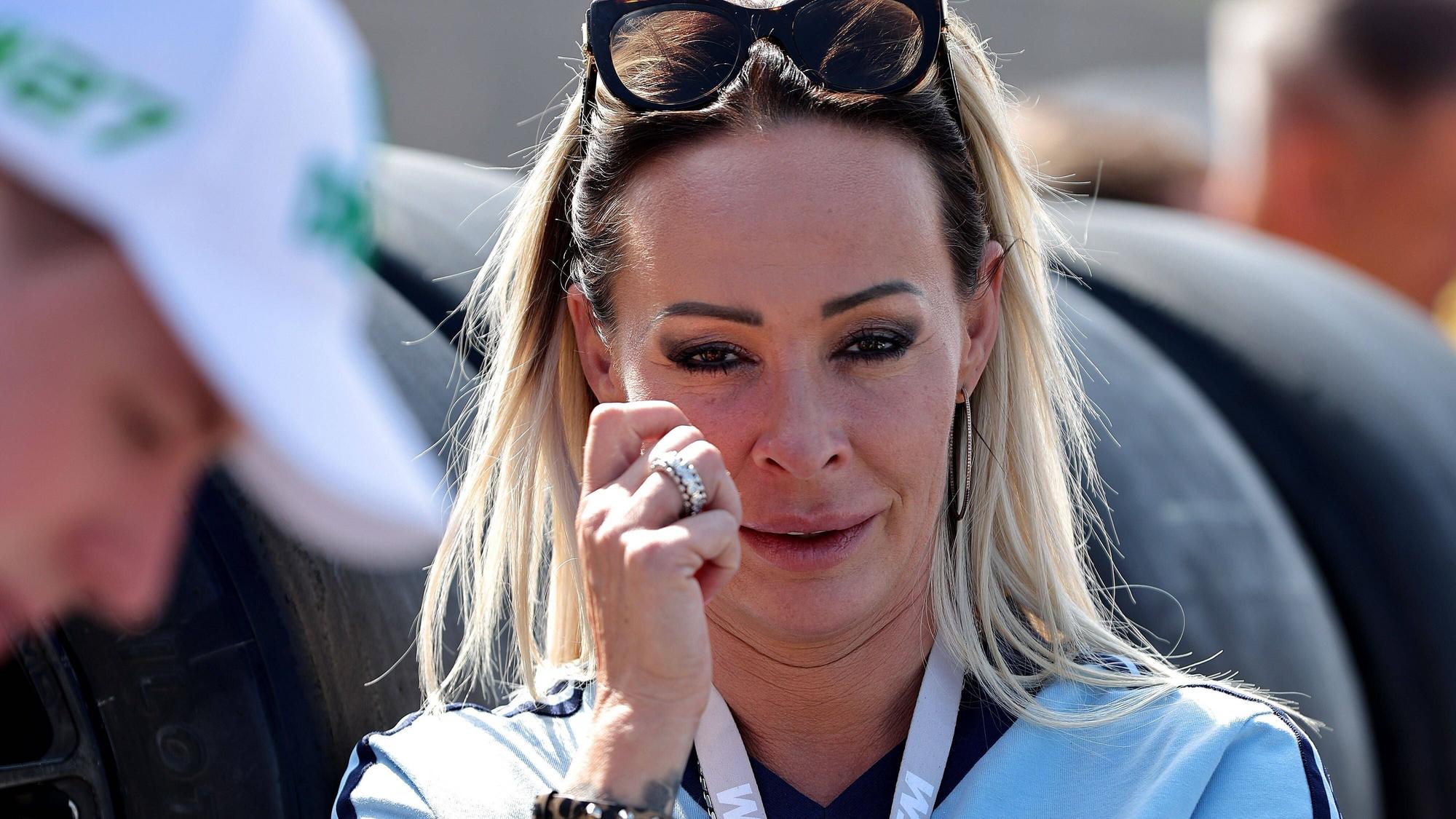 Cora Schumacher beim DTM-Lauf auf dem Nürburgring.