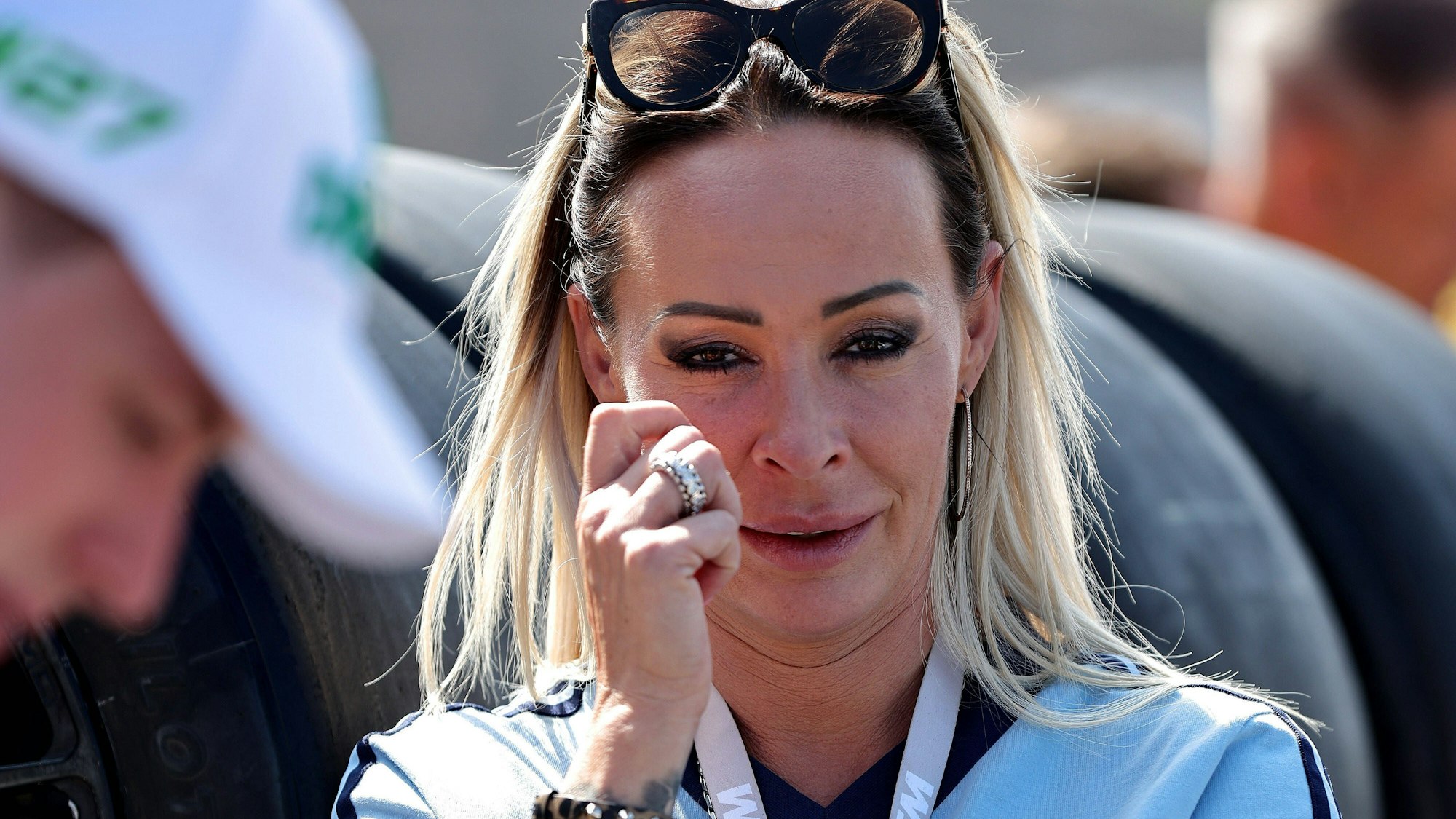 Cora Schumacher beim DTM-Lauf auf dem Nürburgring.