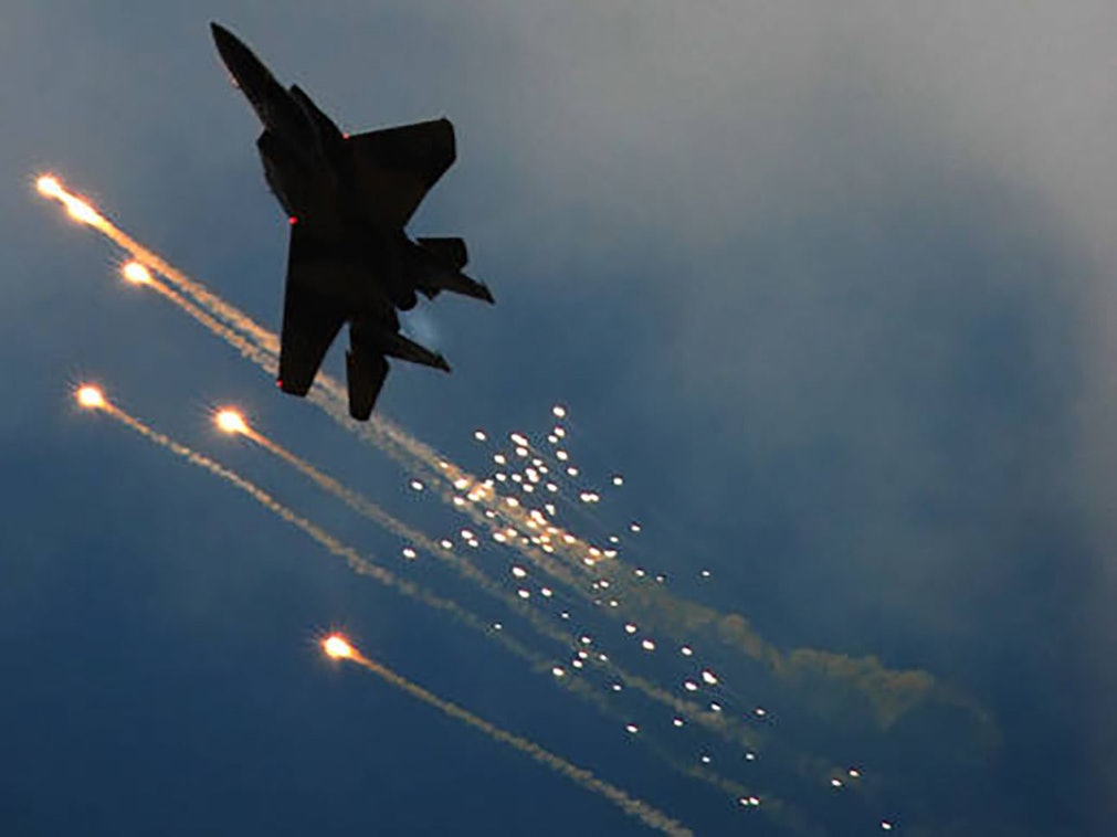 Eine F15 des israelischen Militärs (Symbolfoto)