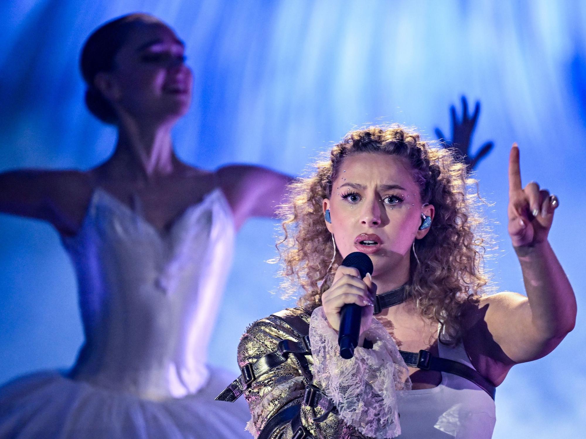 Musikerin Molly Sue schaffte es unter die Top drei beim deutschen Vorentscheid.