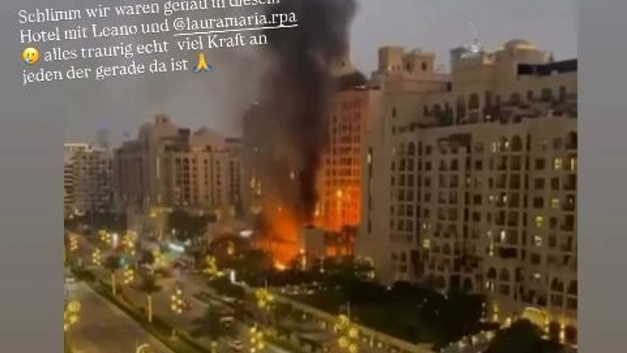 In der Instagram-Stroy posteten Oliver Pocher und Pietro Lombardi ihre Erinnerungen an den Hotel-Aufenthalt in Dubai.
