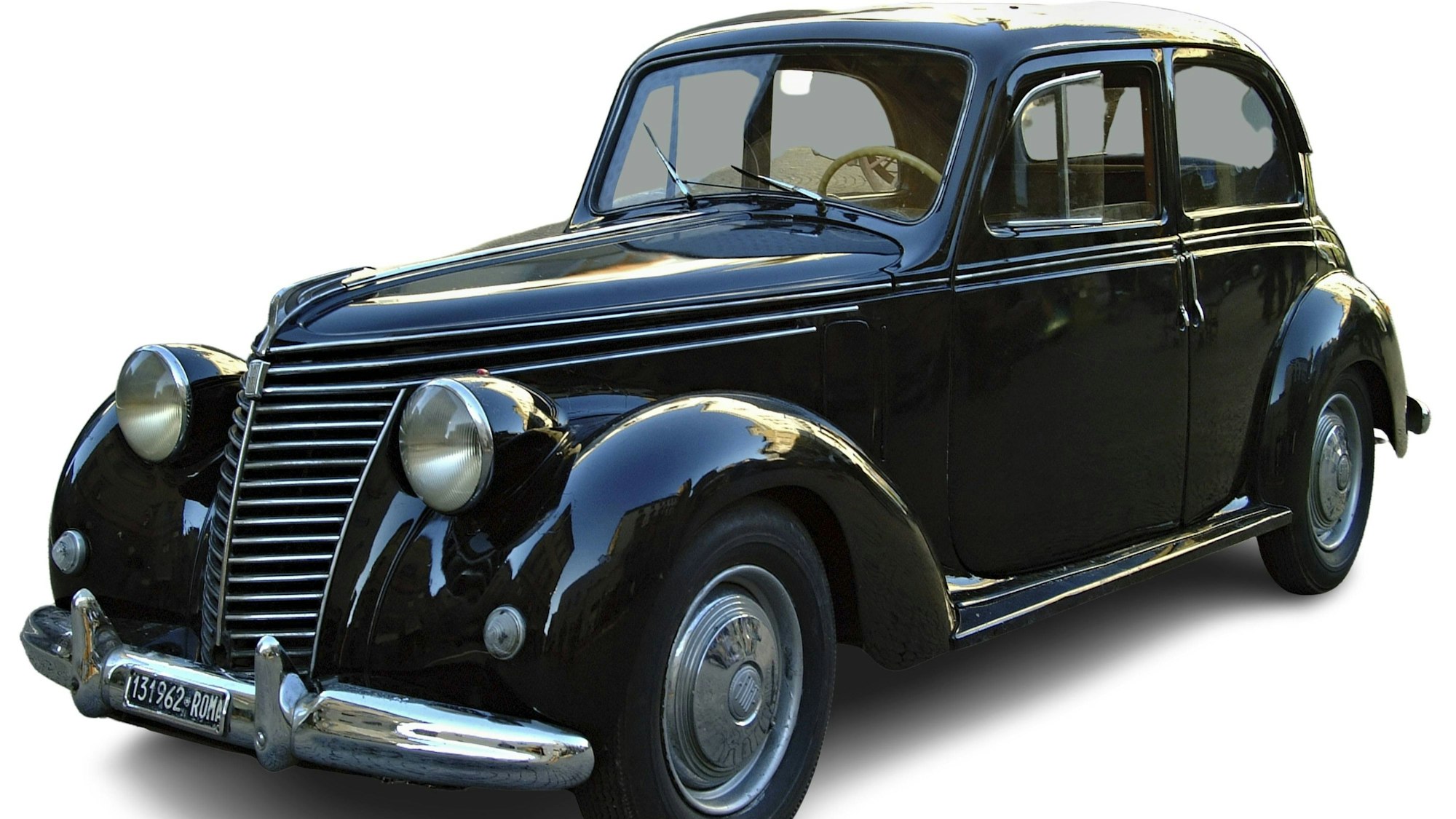 Klassischer schwarzer Oldtimer Wagen