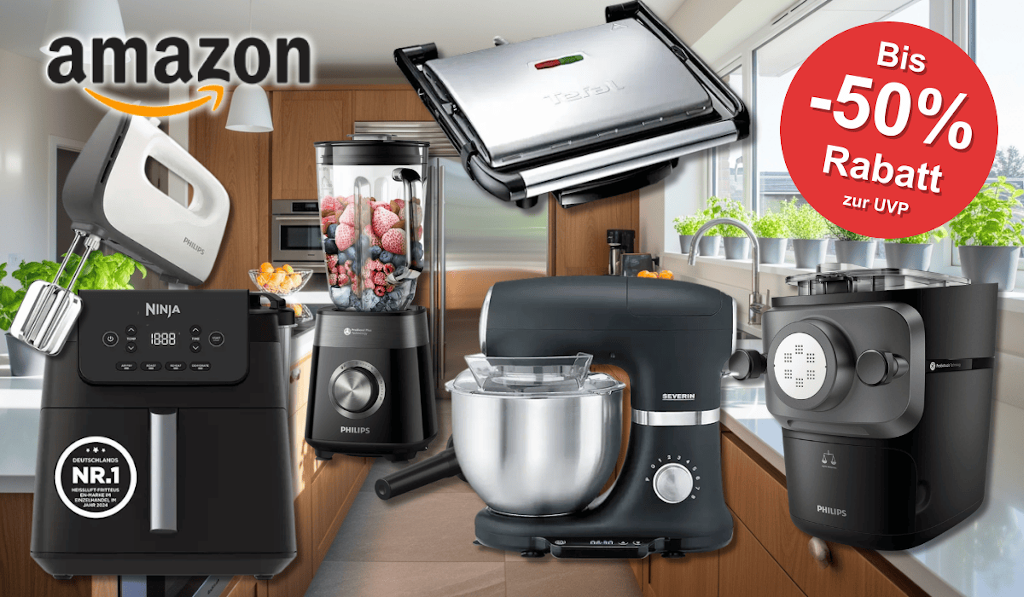 Verschiedene Küchengeräte