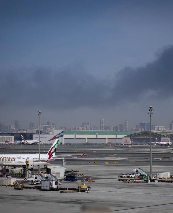 Angriff auf den Iran - Flughafen in Dubai