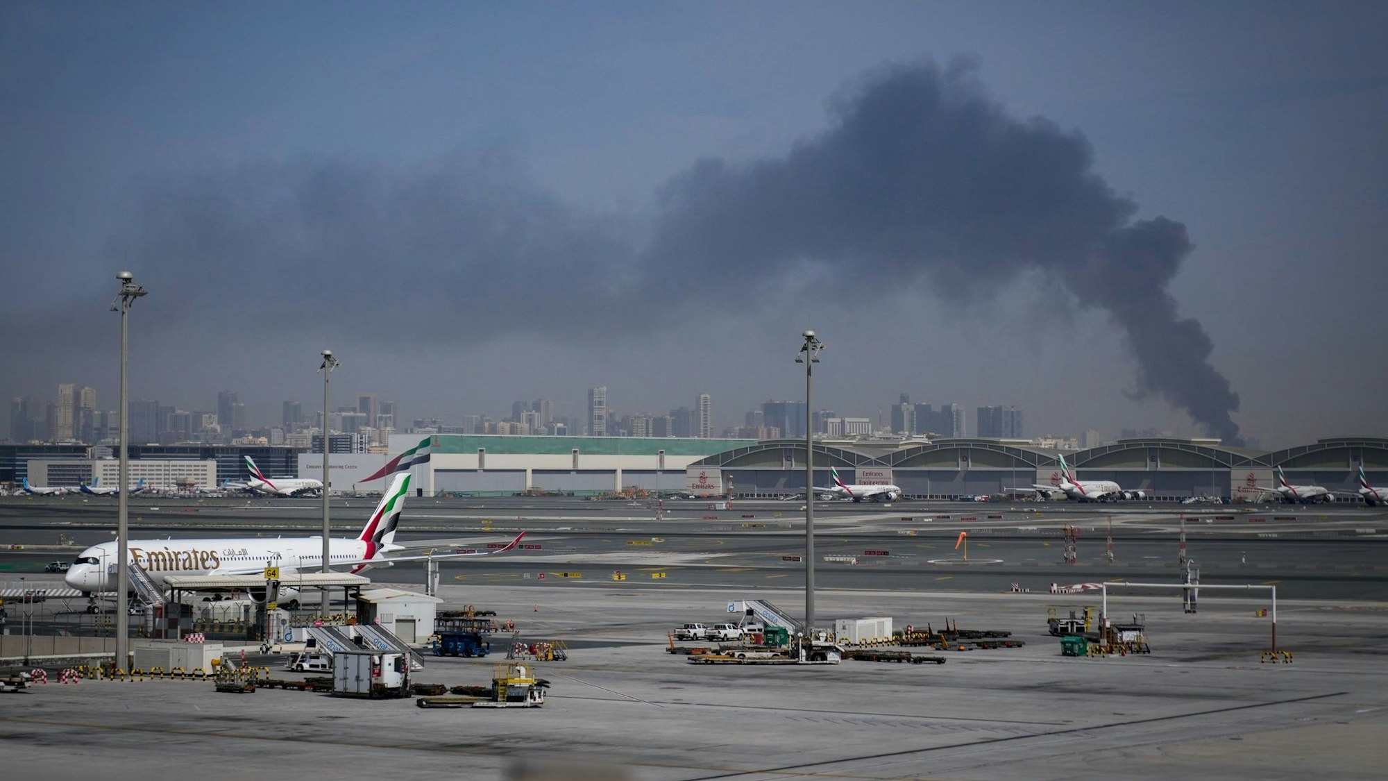 Angriff auf den Iran - Flughafen in Dubai