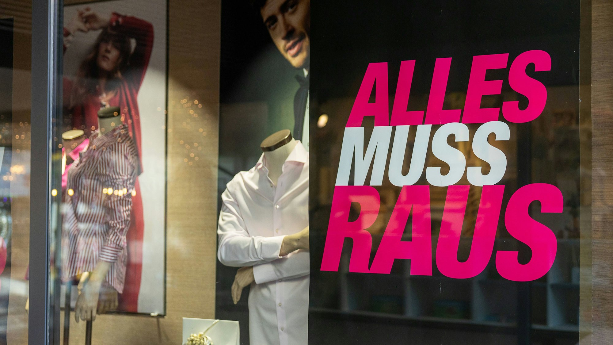 Insolvenz bei Textilunternehmen Eterna. Das Foto wurde am 18. Dezember 2025 in Nürnberg aufgenommen.