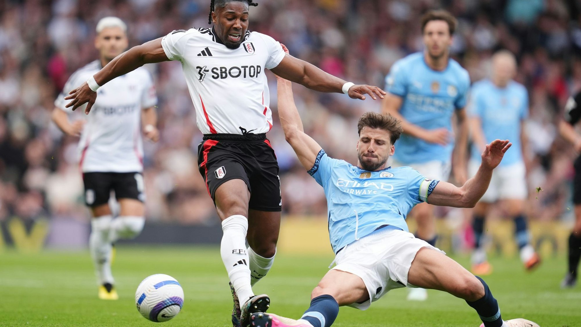 Adama Traoré und Ruben Dias