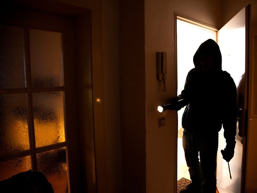 Symbolbild zum Thema Einbruch.