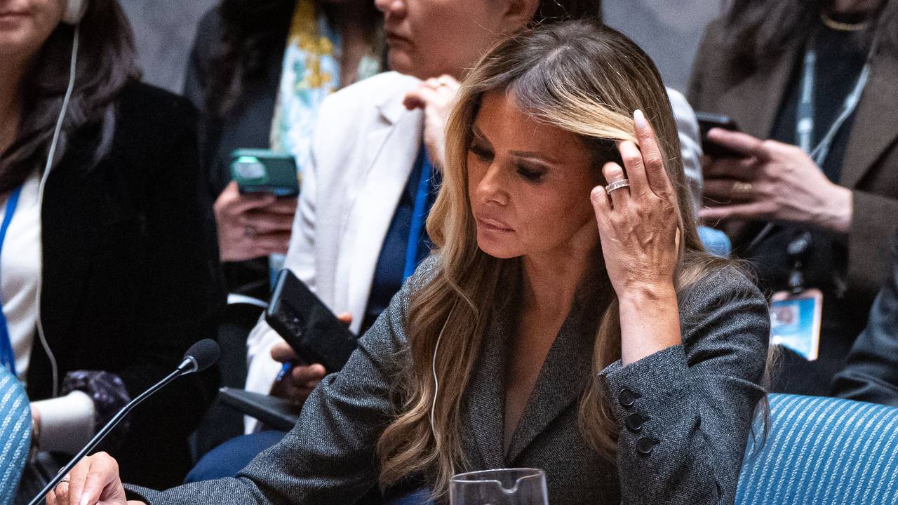 Melania Trump, First Lady der Vereinigten Staaten, führt den Vorsitz im Sicherheitsrat der Vereinten Nationen.
