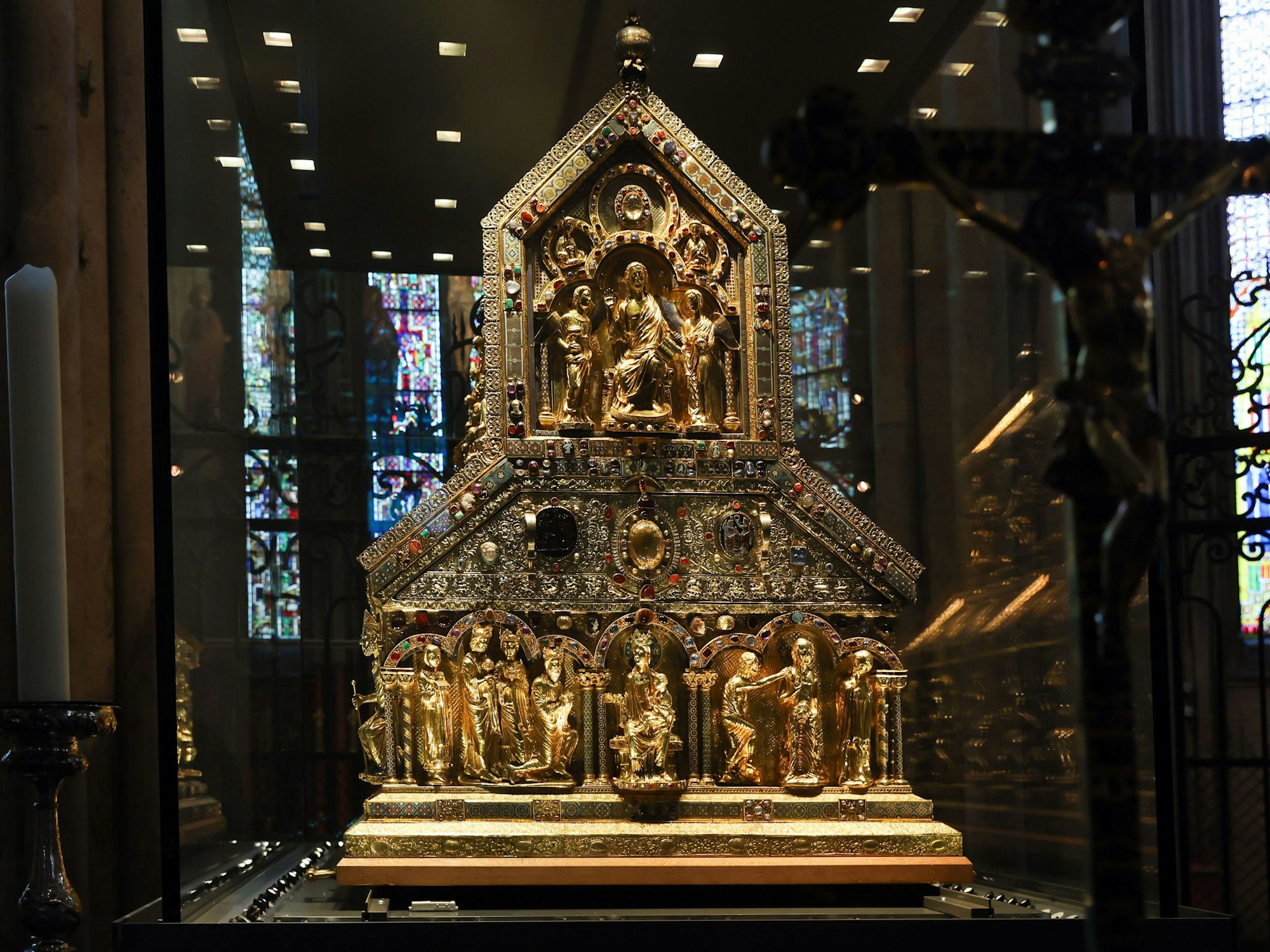 Der Dreikönigenschrein im Kölner Dom: Muss künftig für eine Besichtigung eine Gebühr bezahlt werden?